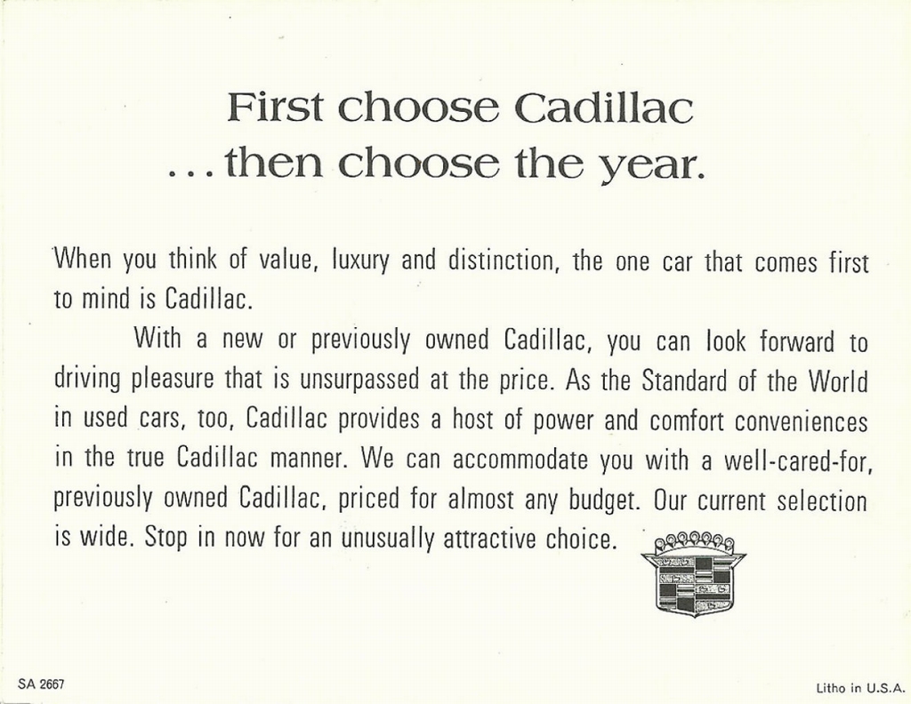 1969 Cadillac - Worlds Finest Cars Page 2